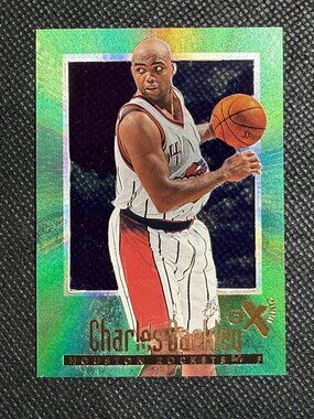 1996 Skybox EX-2000 Charles Barkley #23 Rockets